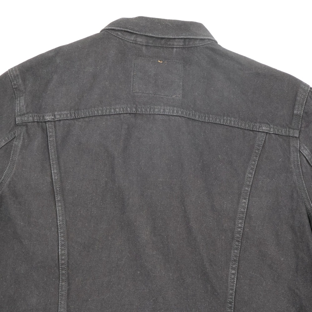 Levis Trucker Jacket Mens XL Black Denim Button Up 72334-3485 Classic Coat - Picture 12 of 14